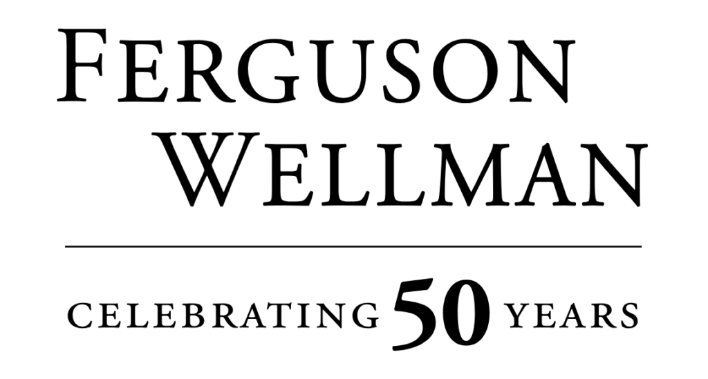 Ferguson Wellman Anniversary Logo celebrating 50 years